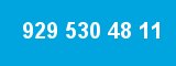 929 530 48 11 929 530 48 11